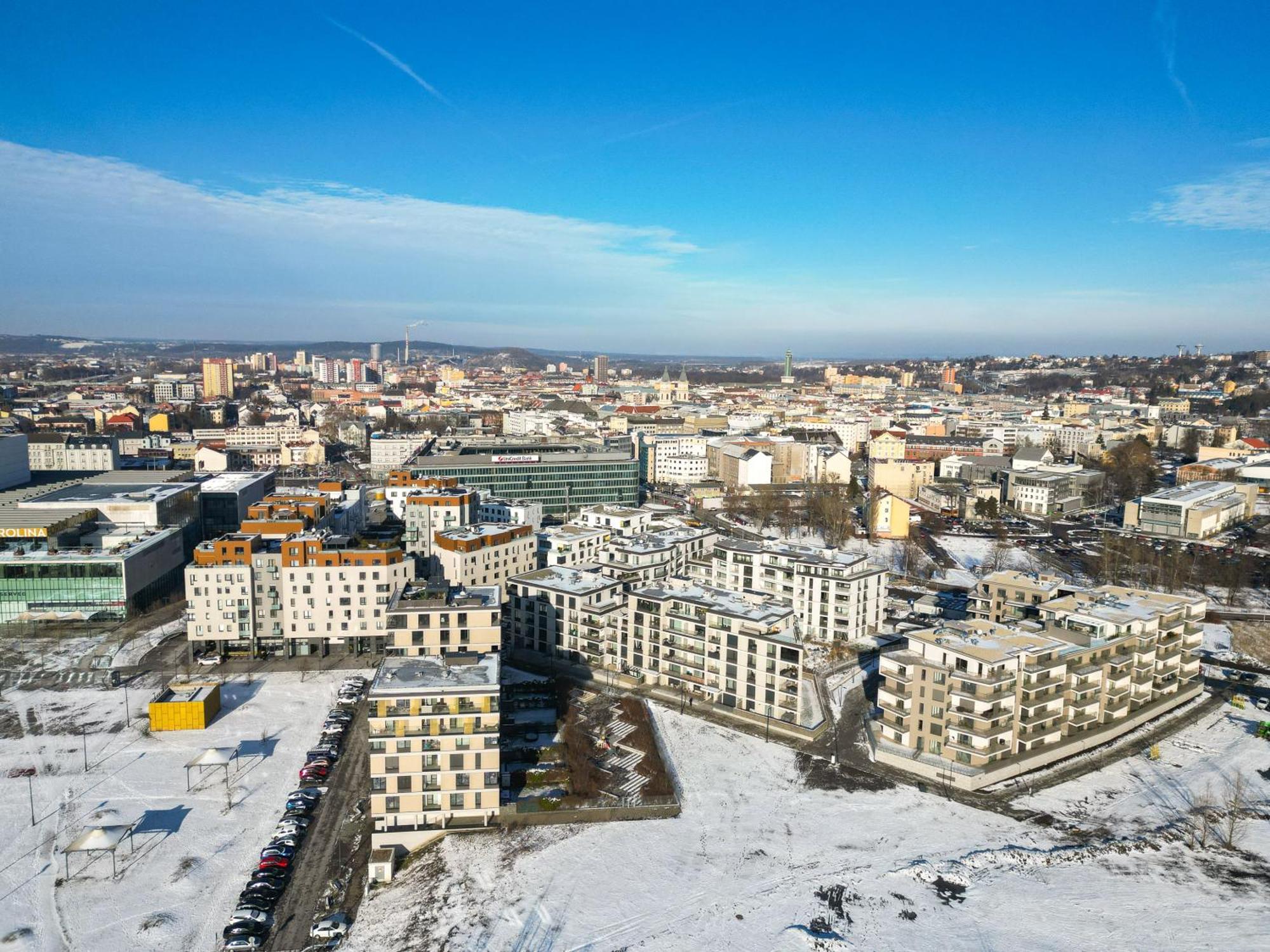 Bnb New Beautiful Apartment In The Center Of Ostrava With Option Garage Parking Zewnętrze zdjęcie