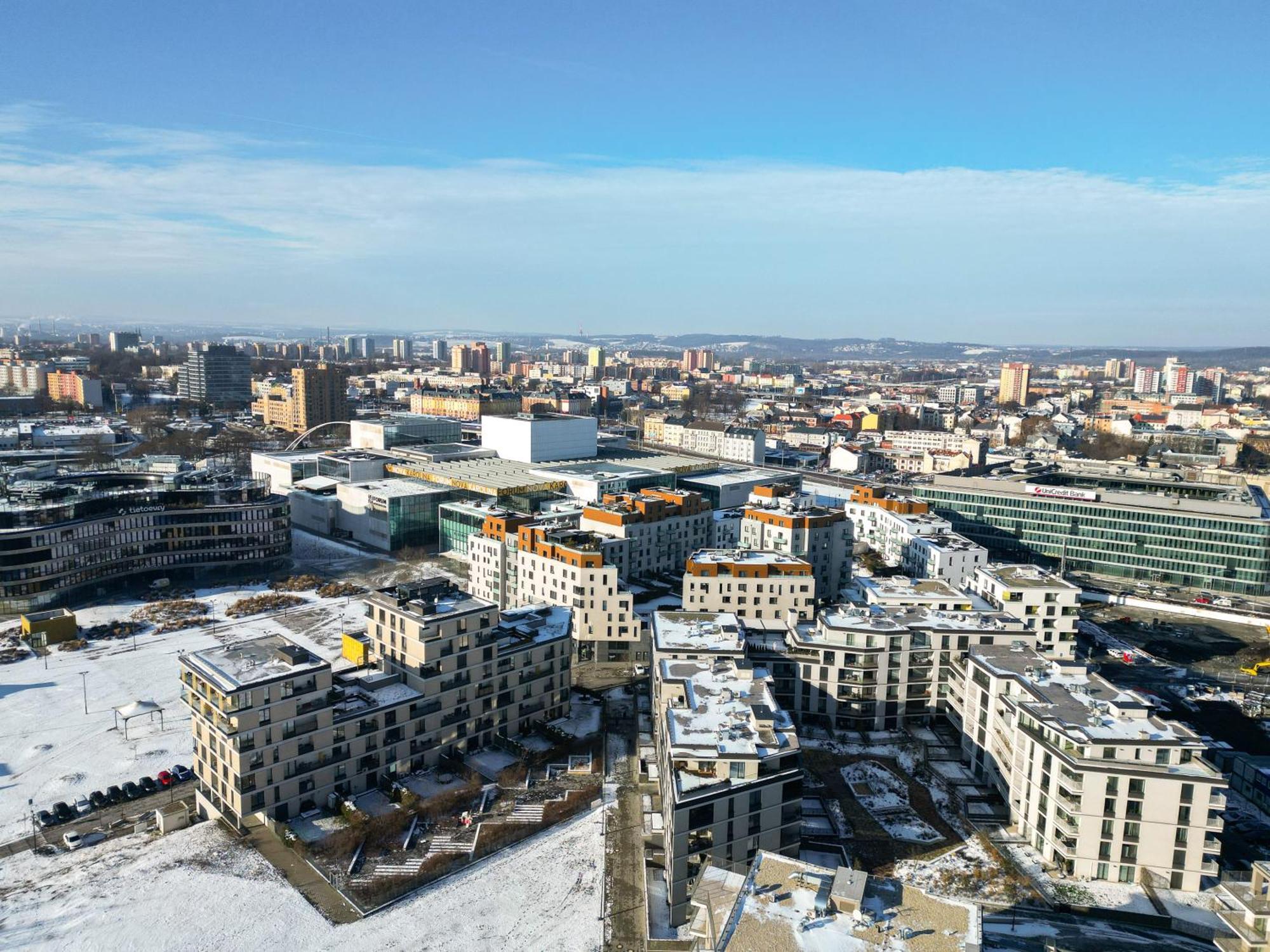 Bnb New Beautiful Apartment In The Center Of Ostrava With Option Garage Parking Zewnętrze zdjęcie